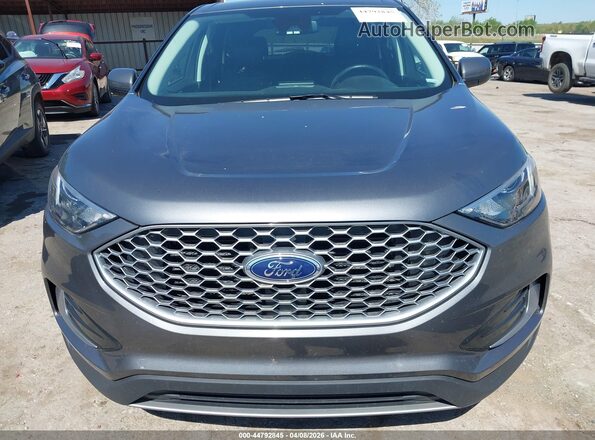 2FMPK4J99RBA47788 2024 FORD EDGE Gray Widok zestawu wskaźników