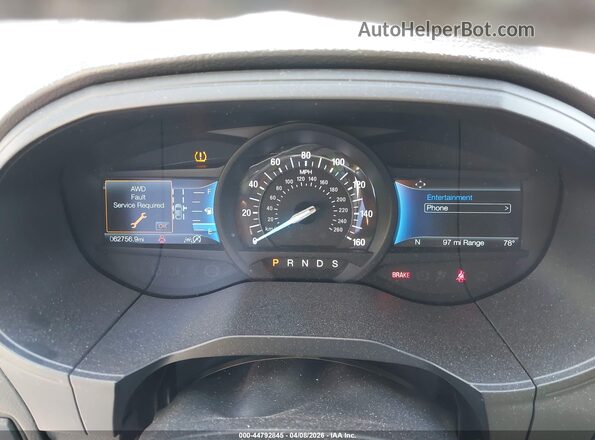 2FMPK4J99RBA47788 2024 FORD EDGE Gray Widok tylnych siedzeń