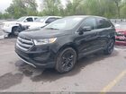 2017 Ford Edge Sel Черный vin: 2FMPK4J9XHBB27423