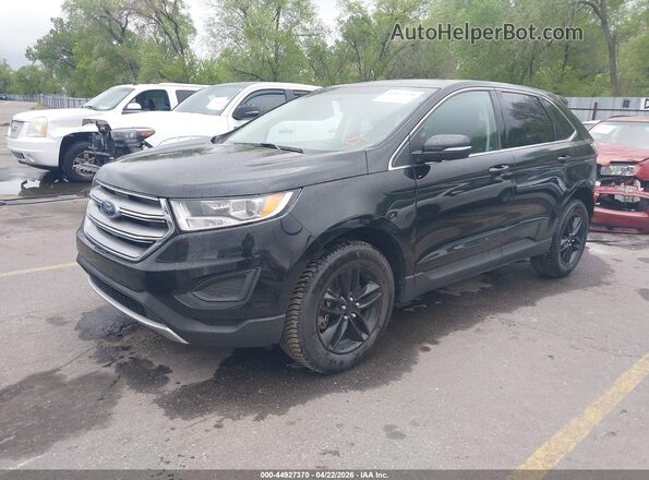 2FMPK4J9XHBB27423 2017 FORD EDGE Черный Передняя левая четверть