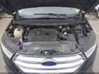 2017 Ford Edge Sel Черный vin: 2FMPK4J9XHBB27423