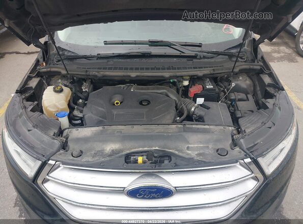 2FMPK4J9XHBB27423 2017 FORD EDGE Черный Вид сзади