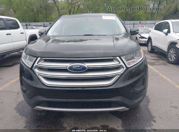 2FMPK4J9XHBB27423 2017 FORD EDGE Черный Вид задней части салона