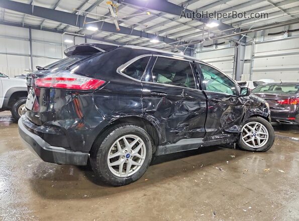 2FMPK4J9XMBA09608 2021 FORD EDGE Black Задня права чверть