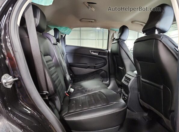 2FMPK4J9XMBA09608 2021 FORD EDGE Black Вид задньої частини салону