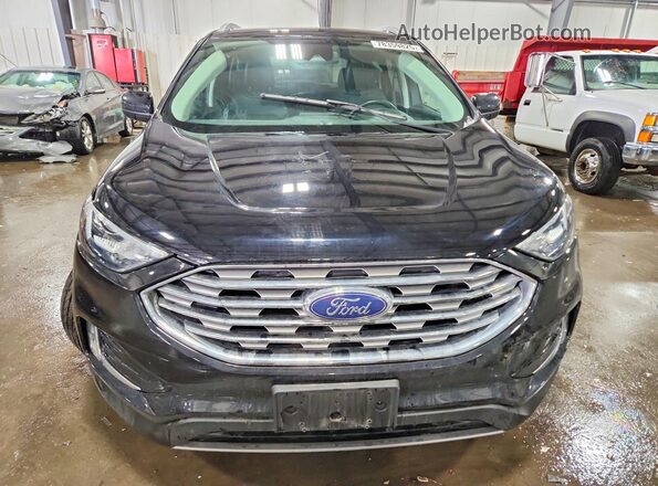 2FMPK4J9XMBA09608 2021 FORD EDGE Black Вид спереду