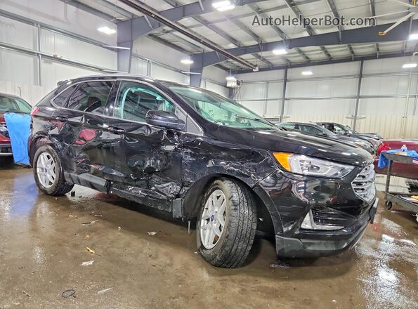 2FMPK4J9XMBA09608 2021 FORD EDGE Black Передня права чверть