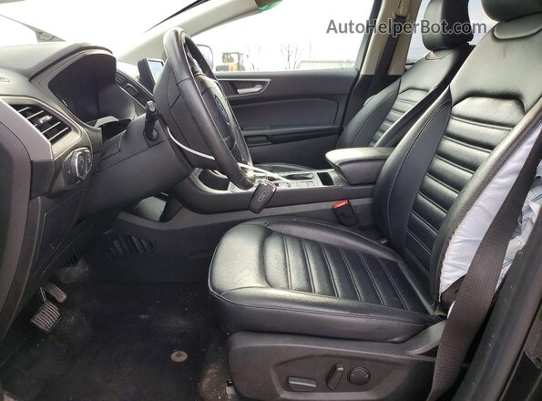 2FMPK4J9XNBA96542 2022 FORD EDGE Черный Вид салона спереди