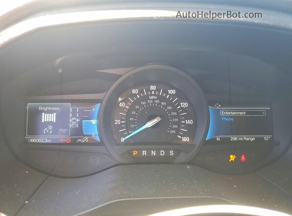 2FMPK4J9XRBA68360 2024 FORD EDGE Бордовый Вид щитка приборов