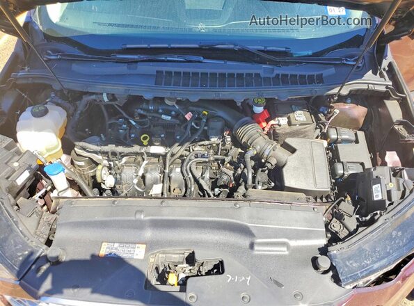 2FMPK4J9XRBA68360 2024 FORD EDGE Бордовый Вид задней части салона