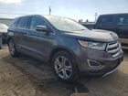 2017 Ford Edge Titanium Gray vin: 2FMPK4K80HBC60486