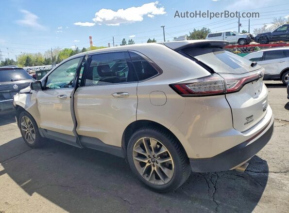 2FMPK4K82JBC40374 2018 FORD EDGE Белый Задняя левая четверть