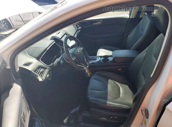 2FMPK4K82JBC40374 2018 FORD EDGE Белый Вид салона спереди