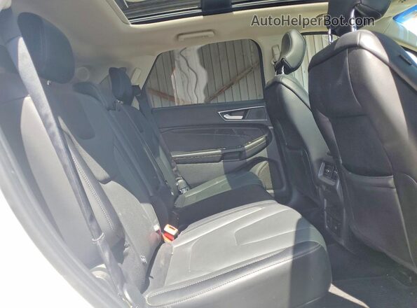 2FMPK4K82JBC40374 2018 FORD EDGE Белый Вид задней части салона