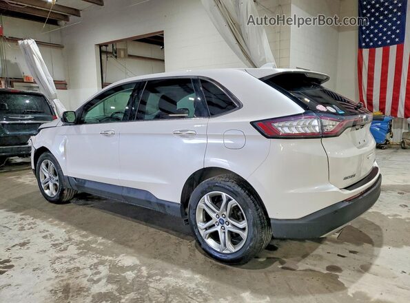 2FMPK4K83JBC57183 2018 FORD EDGE Белый Задняя левая четверть