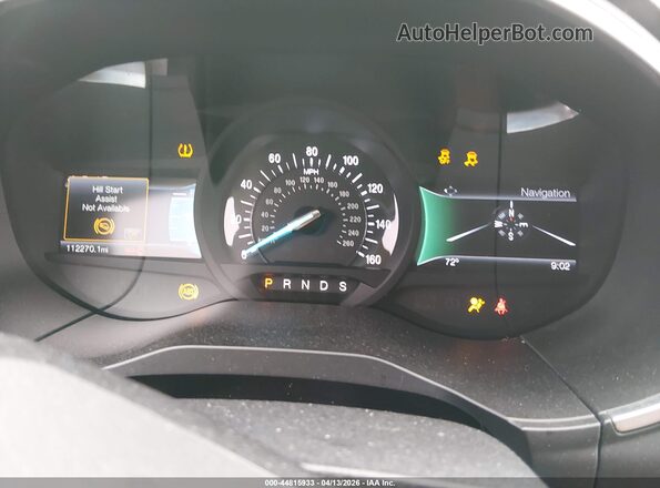 2FMPK4K84HBB94363 2017 FORD EDGE Белый Вид задних сидений