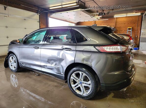 2FMPK4K87JBC13283 2018 FORD EDGE Угольный Задняя левая четверть