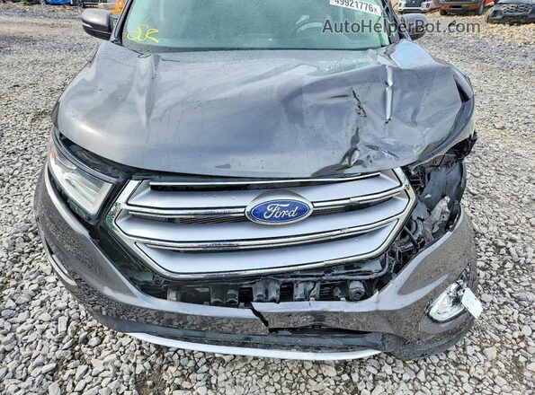 2FMPK4K87JBC13283 2018 FORD EDGE Угольный Вид подкапотного пространства