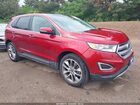 2016 Ford Edge Titanium Red vin: 2FMPK4K91GBC10252