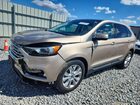 2021 Ford Edge Titanium Желто-коричневый vin: 2FMPK4K91MBA21094