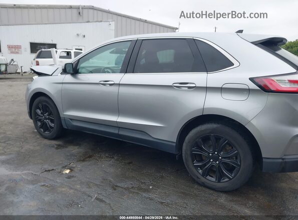 2FMPK4K91NBA35269 2022 FORD EDGE Серебряный Панорамный вид салона 360°