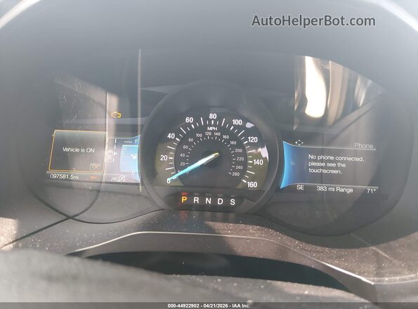 2FMPK4K92NBA35541 2022 FORD EDGE Silver Հետևի նստատեղերի տեսք