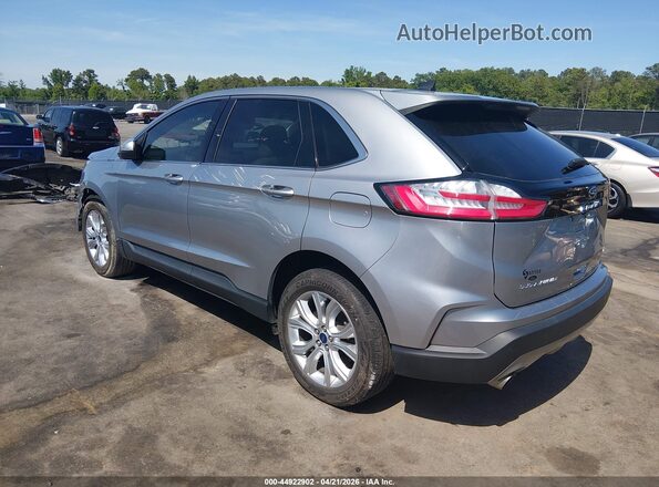 2FMPK4K92NBA35541 2022 FORD EDGE Silver Հետևի ձախ