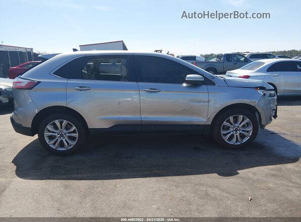 2FMPK4K92NBA35541 2022 FORD EDGE Silver Սալոնի հետևի տեսք