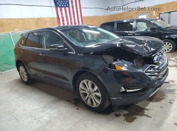 2FMPK4K93LBA54208 2020 FORD EDGE Black Առջևի աջ