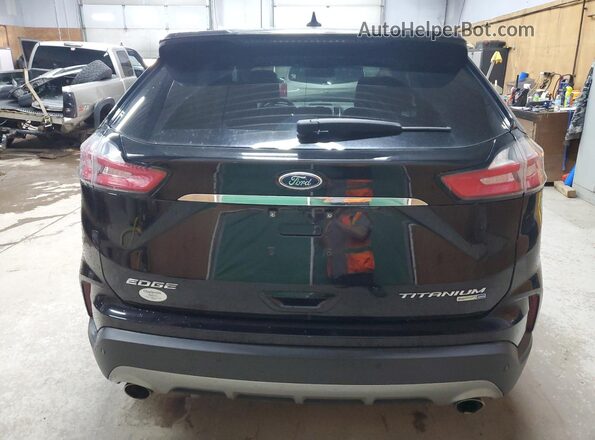 2FMPK4K93LBA54208 2020 FORD EDGE Black Հետևի տեսք