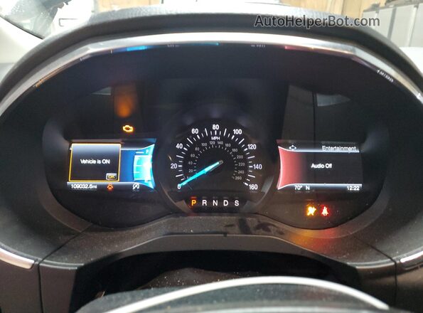 2FMPK4K93LBA54208 2020 FORD EDGE Black Սարքավորումների վահանակի տեսք