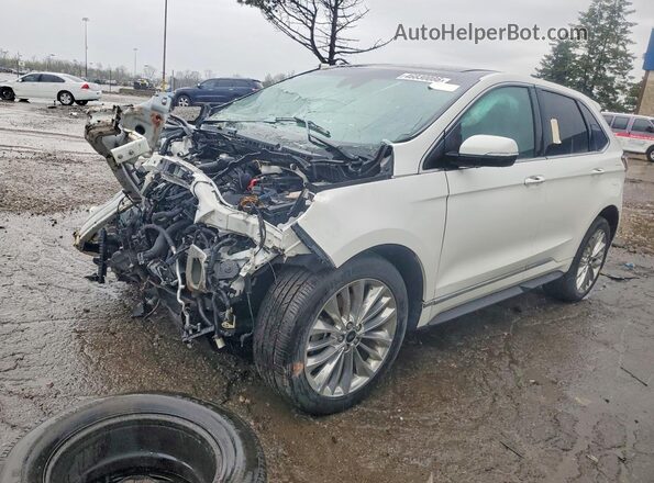 2FMPK4K94LBA74970 2020 FORD EDGE Белый Передняя левая четверть