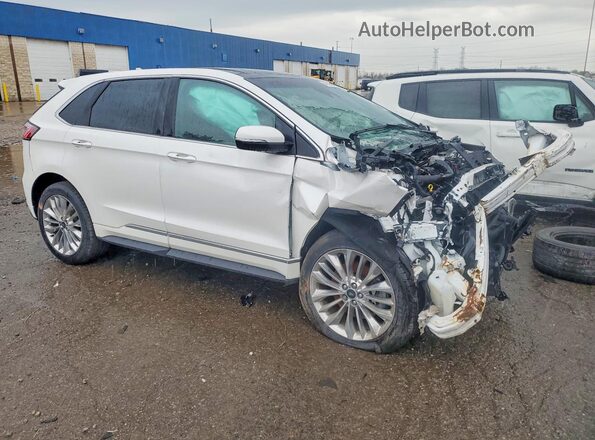 2FMPK4K94LBA74970 2020 FORD EDGE Белый Передняя правая четверть