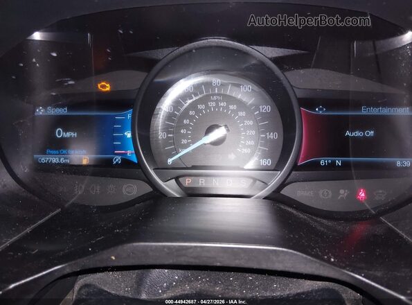 2FMPK4K94LBA83362 2020 FORD EDGE Blue Вид задніх сидінь