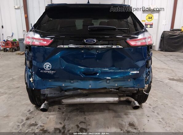 2FMPK4K94LBA83362 2020 FORD EDGE Blue Вид спереду