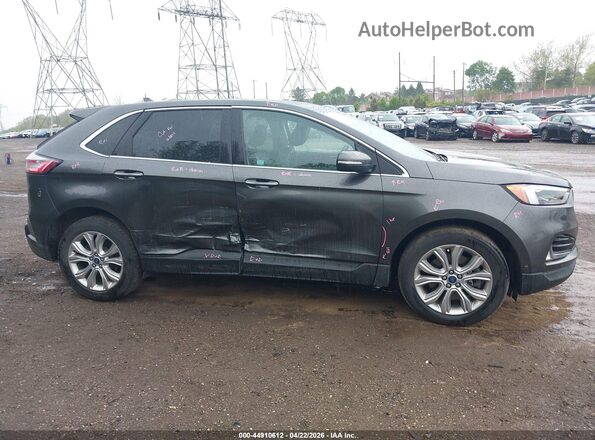 2FMPK4K95LBA45526 2020 FORD EDGE Gray Widok wnętrza 360 stopni