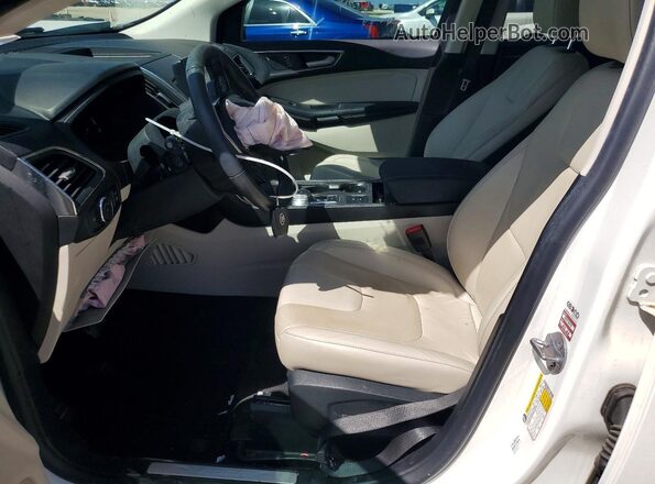 2FMPK4K95NBA13601 2022 FORD EDGE White Front interior view