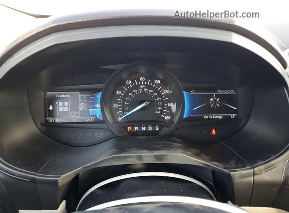 2FMPK4K96NBA35865 2022 FORD EDGE Black Սարքավորումների վահանակի տեսք