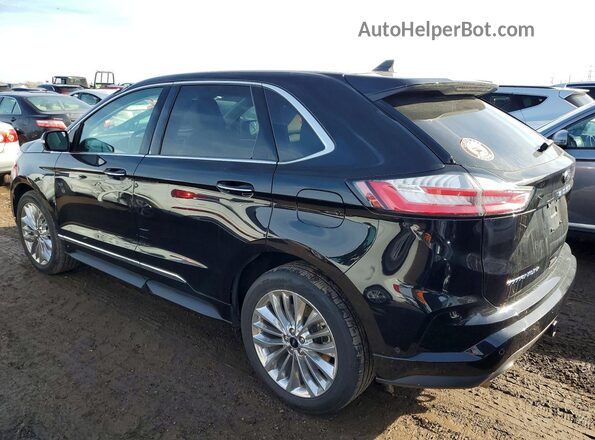 2FMPK4K96NBA35865 2022 FORD EDGE Black Հետևի ձախ