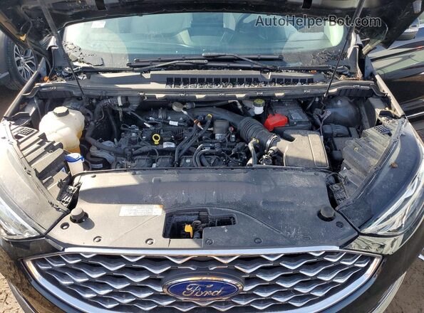 2FMPK4K96NBA35865 2022 FORD EDGE Black Շարժիչի բաժամունքի տեսք