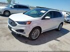 2021 Ford Edge Titanium White vin: 2FMPK4K97MBA19107