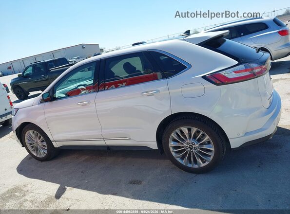 2FMPK4K97MBA19107 2021 FORD EDGE White Vista interior de 360 grados