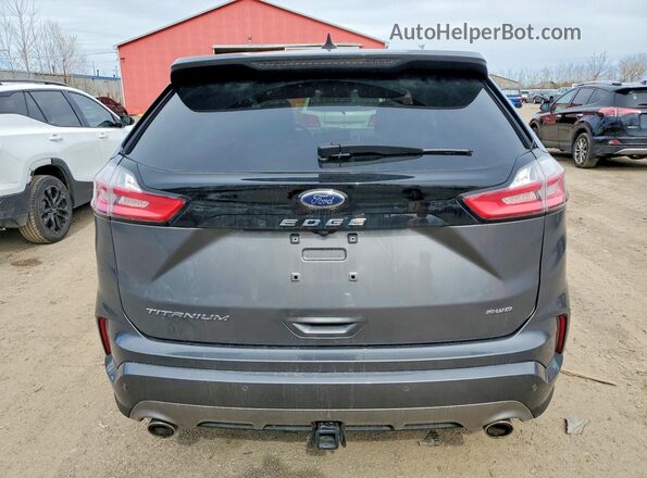 2FMPK4K97RBA58433 2024 FORD EDGE Gray Հետևի տեսք