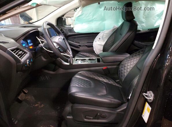 2FMPK4K97RBA83770 2024 FORD EDGE Black Vista interior delantera