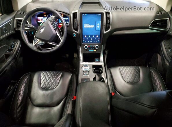 2FMPK4K97RBA83770 2024 FORD EDGE Black Vista del salpicadero