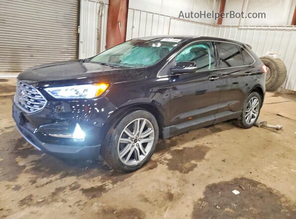 2FMPK4K97RBA83770 2024 FORD EDGE Black Vista tres cuartos delantera izquierda