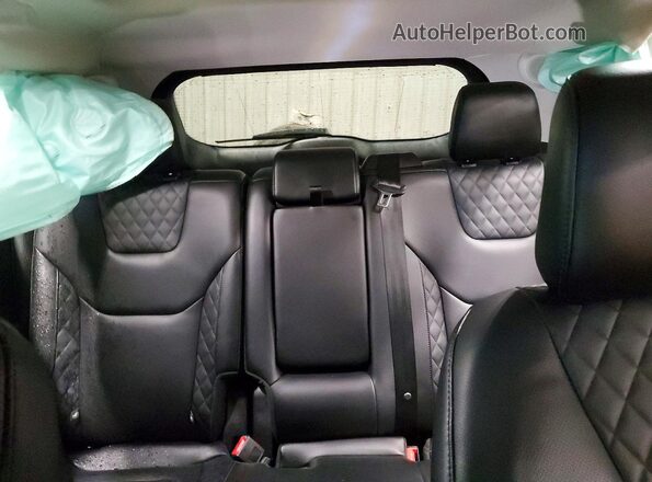 2FMPK4K97RBA83770 2024 FORD EDGE Black Vista de los asientos traseros