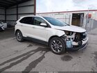 2017 Ford Edge Titanium White vin: 2FMPK4K98HBC29575