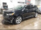 2018 Ford Edge Titanium Черный vin: 2FMPK4K98JBB20121