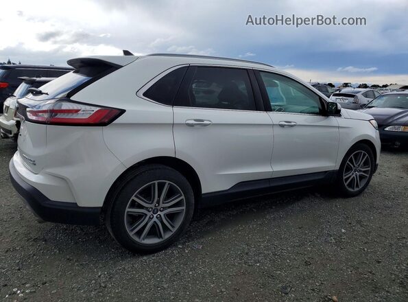 2FMPK4K98LBB39092 2020 FORD EDGE White Rear right